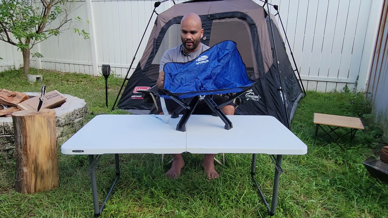 MTRVR heavy duty portable camping chair review