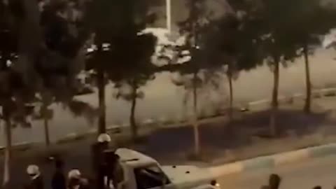 New footage from Iran. These are the proxies they brought in speaking Arabic.