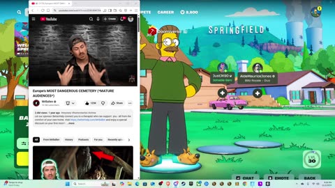 NEW THE SIMPSONS SEASON OF FORTNITE!!!