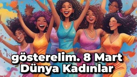 Dünya Kadınlar Günü'nde Kadınların Gücünü ve Zarafetini Kutlayalım! 8 Mart'ı Anlamlı Kılalım!