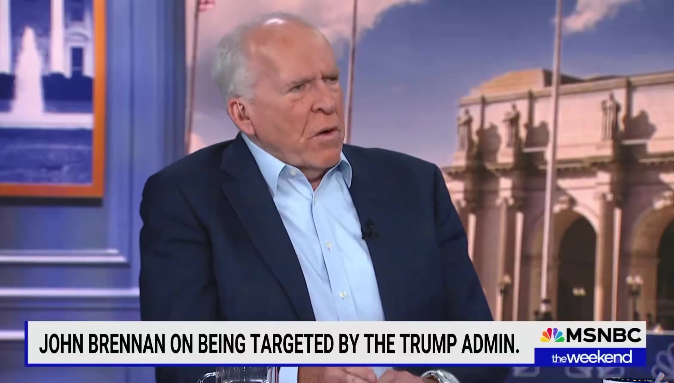 Former CIA Director John Brennan: “I’m not going to be intimidated by the likes of Donald Trump