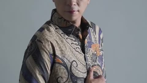 Indonesian Ethes Batik Slimfit Shirt with Inner Lining - Modern Style