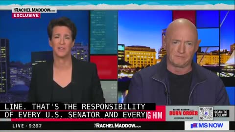 Mark Kelly Blasts Trump on MS Now Amid Probe: ‘Incites Others’ to Political Violence