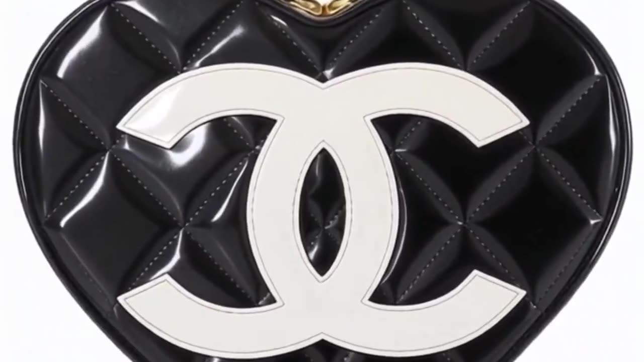 Chanel Matelasse Heart Vanity Bag