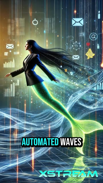 AI That Works While You Sleep #business #mermaid