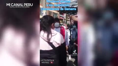 terroristas gradualmente quitandose el disfraz de ronderos(terruco castillo)