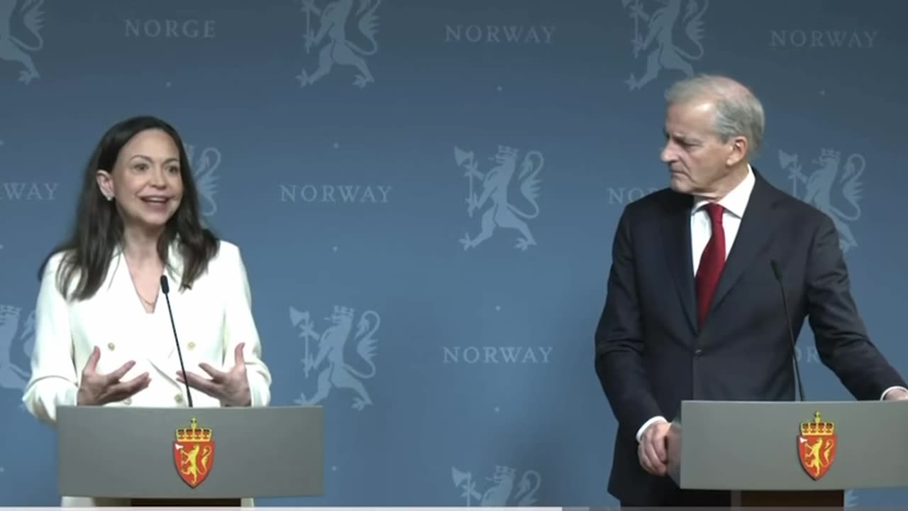 Nobel Peace Prize laureate Maria Corina Machado: We will turn Venezuela into that energy,