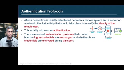132 - Domain 4 - 43 Authentication Protocols