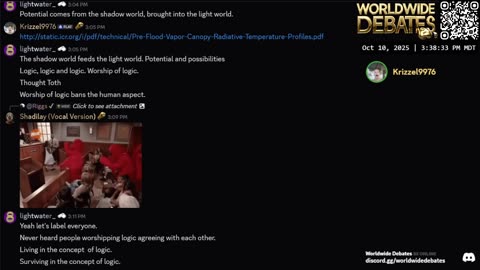 0107 WIDESTREAM - Worldwide Debates - YouTube/Twitch/Rumble