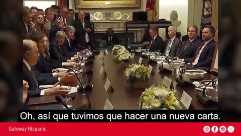President Javier Milei gave Trump a letter nominating him for the Nobel Peace Prize