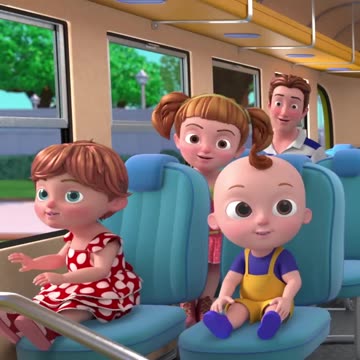 Wheels On The Bus | Beep Beep Nursery Rhymes #shortforkids #shorts #short