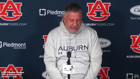 Bruce Pearl Previews Auburn vs Georgia | FULL PRESS CONFERENCE