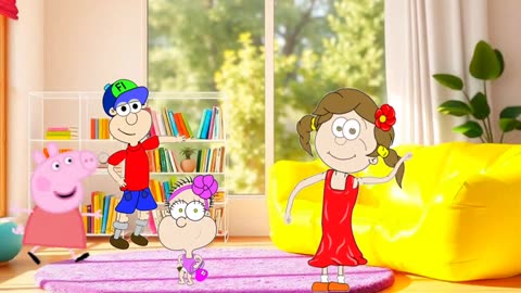 Peppa's Painting Read Aloud | Peppa Book Read Aloud by Gitte