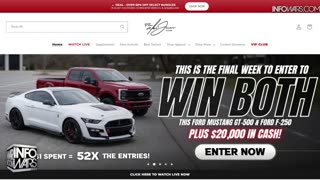 ALEX JONES - INFOWARS LIVE - ALEXJONES.NETWORK - THERE'S A WAR ON FOR YOUR MIND! ➡ THE ALEX JONES SHOW • THE AMERICAN JOURNAL WITH BREANNA MORELLO • WAR ROOM WITH HARRISON SMITH