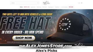 ALEX JONES - INFOWARS LIVE - ALEXJONES.NETWORK - THERE'S A WAR ON FOR YOUR MIND! ➡ THE ALEX JONES SHOW • THE AMERICAN JOURNAL WITH BREANNA MORELLO • WAR ROOM WITH HARRISON SMITH