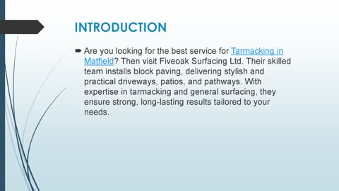 Best Tarmacking in Matfield