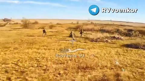 Drones chased running Ukrainian units in Kursk