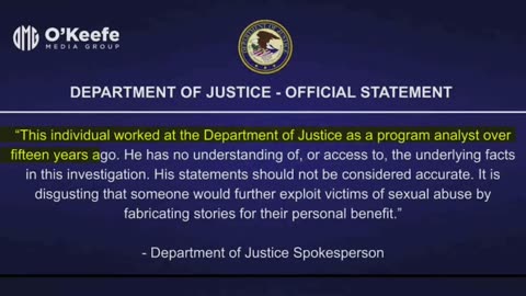 DOJ Statement Raises More Questions Than It Answers