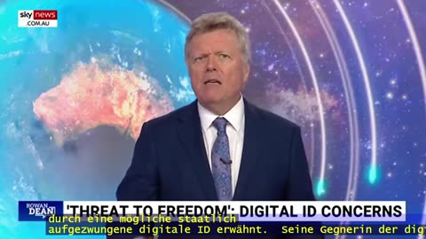 !💀WARNUNG! 🇬🇧 UT 🇩🇪 Sky News-Moderator Rowan Dean spricht über die Bedenken rund um digitale IDs.☠️