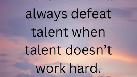 Talent Fades. Consistency Wins. 💯