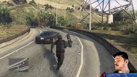 VotV bugged so GTA Online🎄stuck in the crime❄ police🎅help ⛄ snow maybe