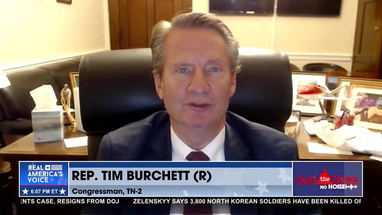 Rep. Tim Burchett expresses confidence in Speaker Mike Johnson’s ability to deliver Trump’s agenda