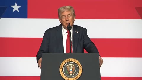 Trump, speaking to military leaders, on Democrats: "They're bad. A lot of bad people. 