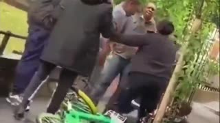 Blacks attack White police