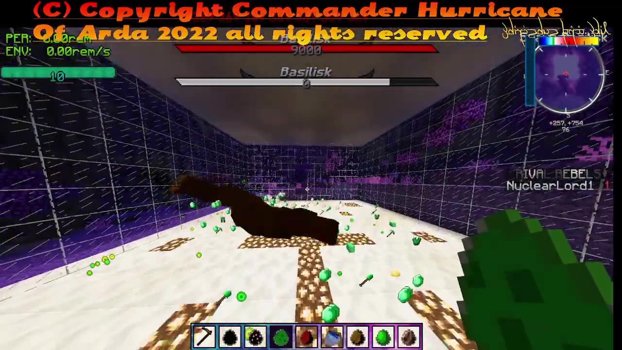 Minecraft Mob Battle Gabriel vs basilisks