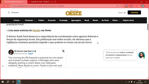 FBI impede ataque terrorista em Michigan.mp4