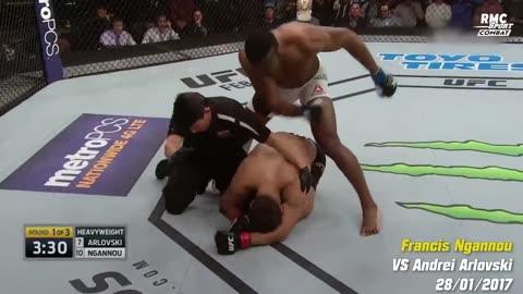 The terrifying knockouts of Francis Ngannou