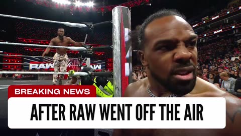 Here Is What Happened After Raw Went Off The Air