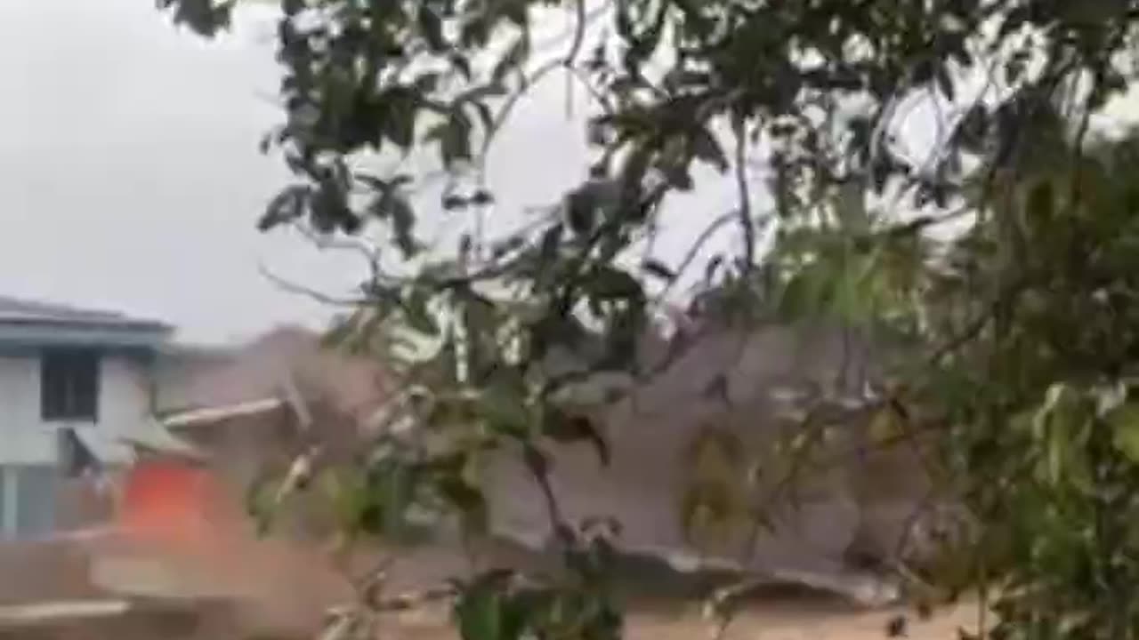 Severe Flooding In Saniangbaka, Solok Regency, West Sumatra, Indonesia