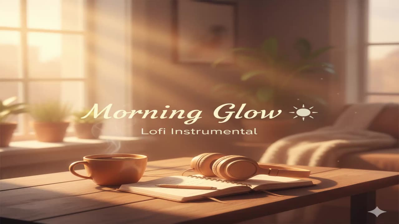 Morning Glow ☀️ | Relaxing Lofi Instrumental | Chill, Study & Focus Beats