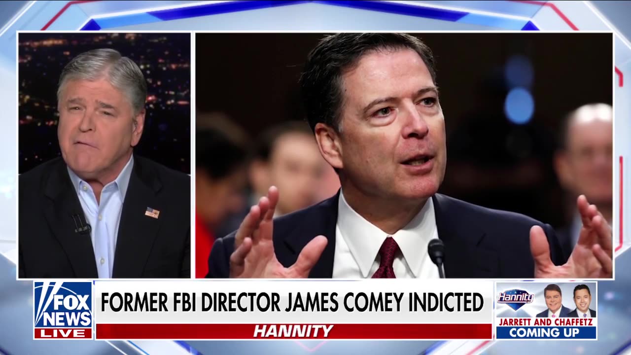HANNITY MONOLOGUE: This Indictment is Only the 'Tip of the Iceberg' for James Comey [WATCH]