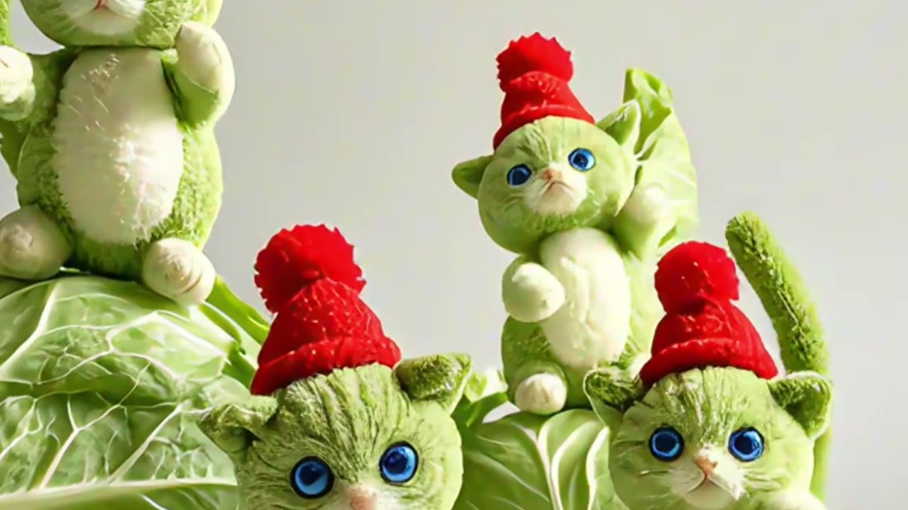 Cabbage bunny dancing square dance, cabbage