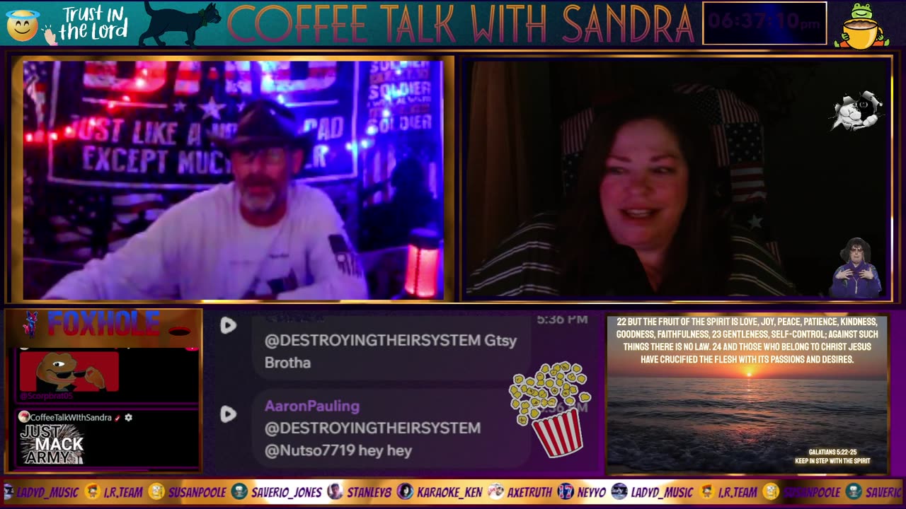 JUSTMACK | Late Night | Sandra 6:25 pm EST