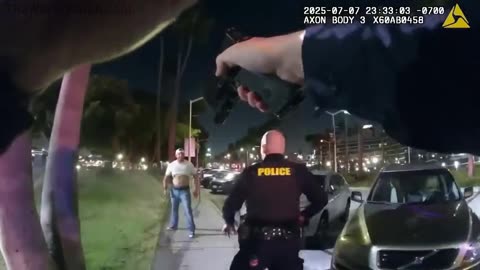 Border Patrol agent VS Long Beach police