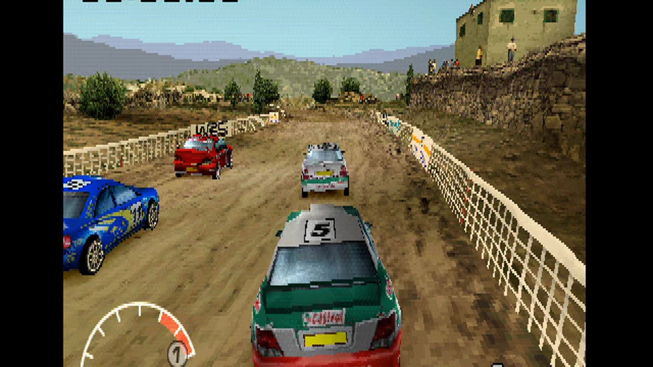 PSX Longplay - WRC FIA World Rally Championship Arcade Part3 - EU