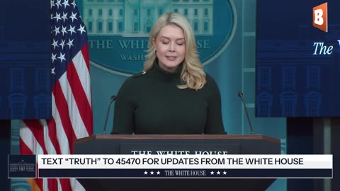 LIVE: Trump Press Secretary Karoline Leavitt Holds Press Conference at White House...