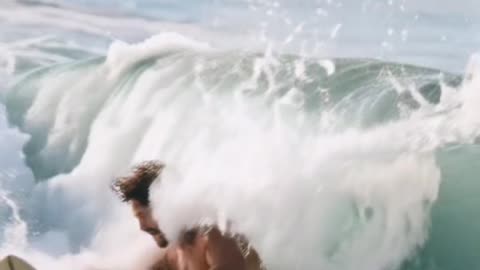 "Man vs. the Ocean"