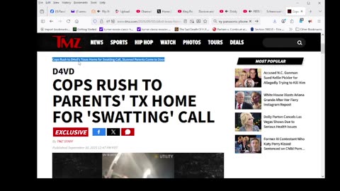 Cops Rush to D4vd's Texas Home for Swatting Call, Stunned Parents Come to Door