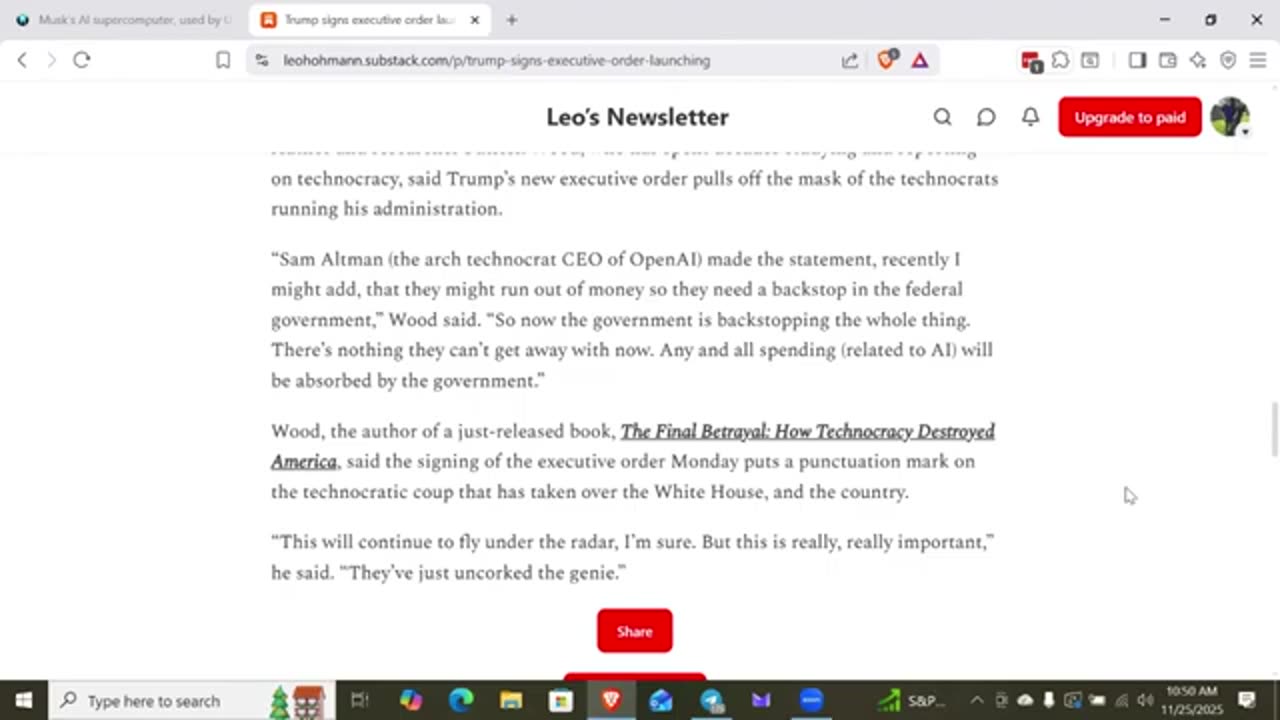 Trump's Genesis Order: Implications for the BEAST System