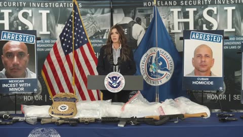 'The WORST of the Worst' 🔥 Sec Noem on DHS Accomplishments, ICE Arrests