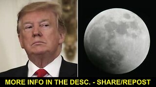 USP Donald Trump Tweeted That the Moon (a Map of Flat Earth) Is a Part of Mars (a Map of Flat Mars)!