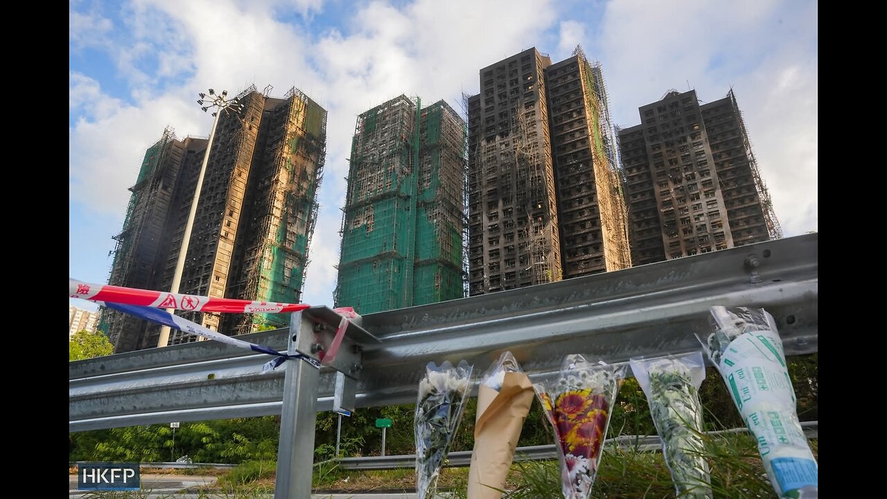 High Rise Fire in Hong Kong