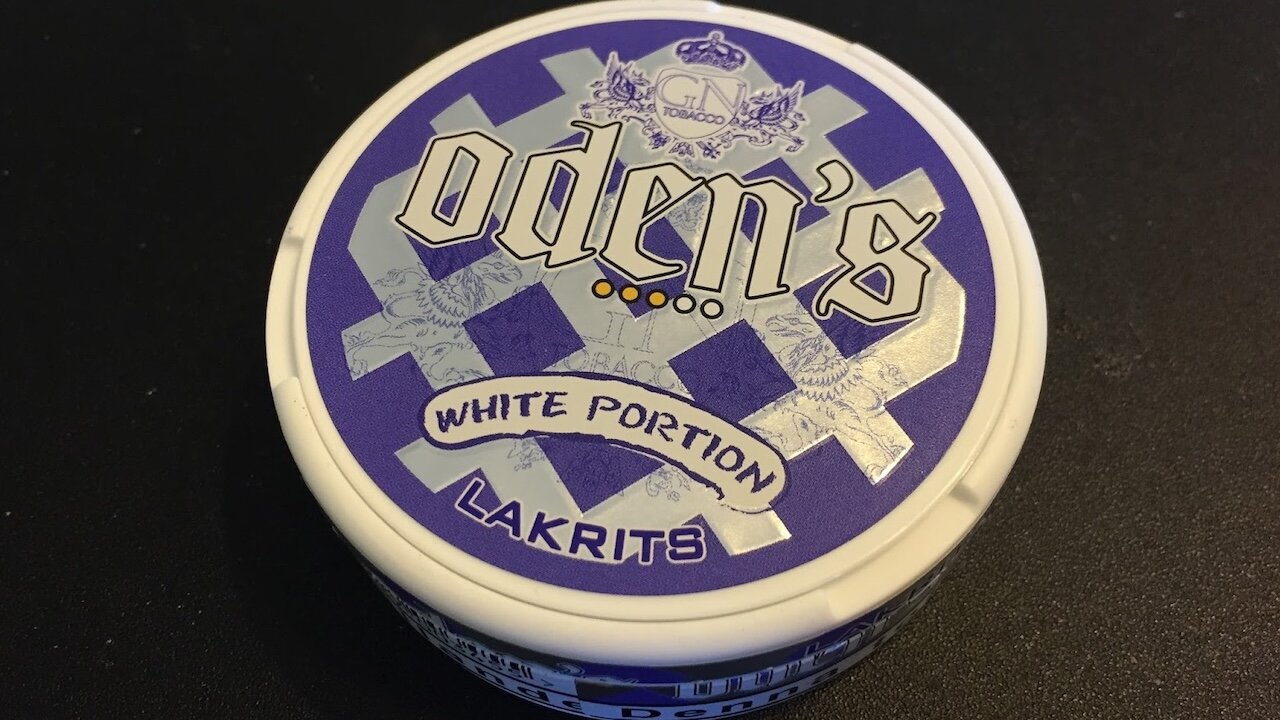 Oden's Lakrits White Portion Snus Review