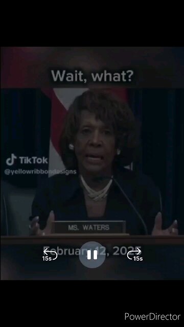 Trumps got the dirt on Maxipad Waters and the Demonrats, and they are Shitting their Pants