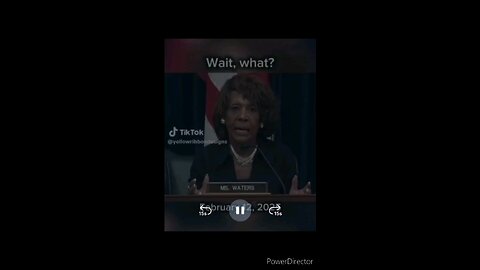 Trumps got the dirt on Maxipad Waters and the Demonrats, and they are Shitting their Pants