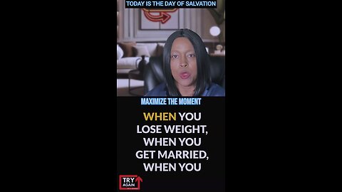 Do It Today: A Message from Monique